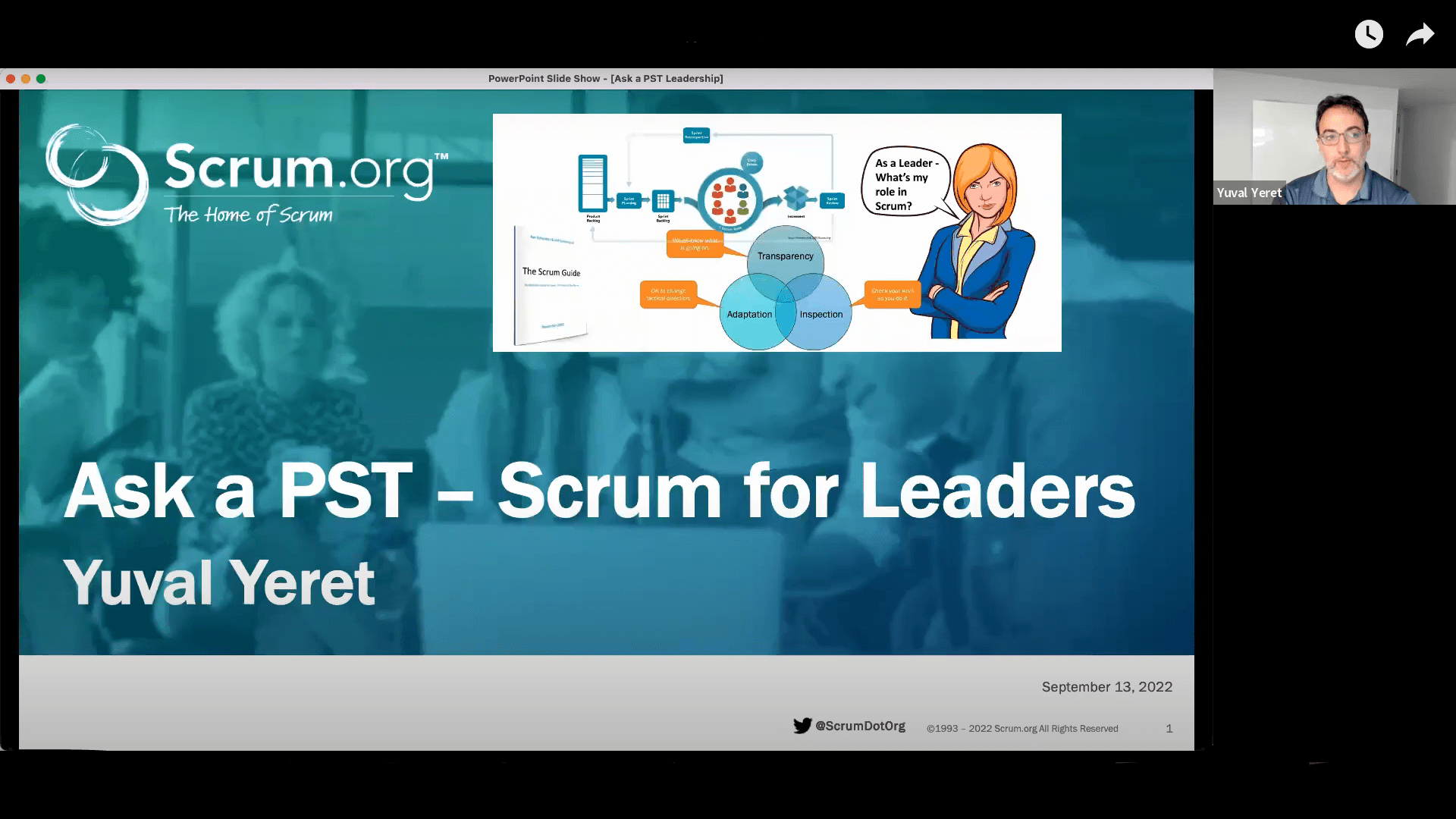 Scrum for Leaders (Ask a Professional Scrum Trainer Webinar)