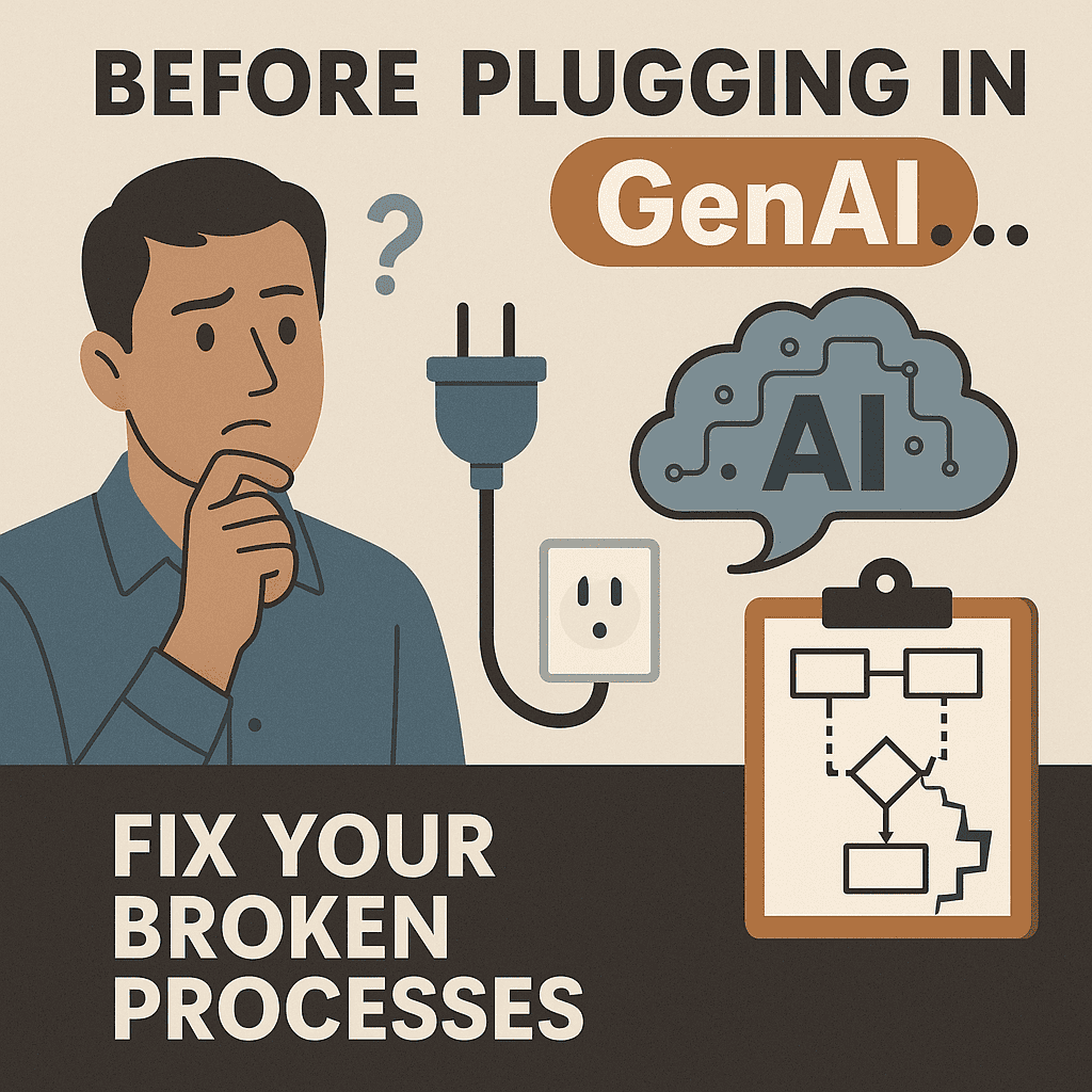 Spraying GenAI Everywhere? Try This First