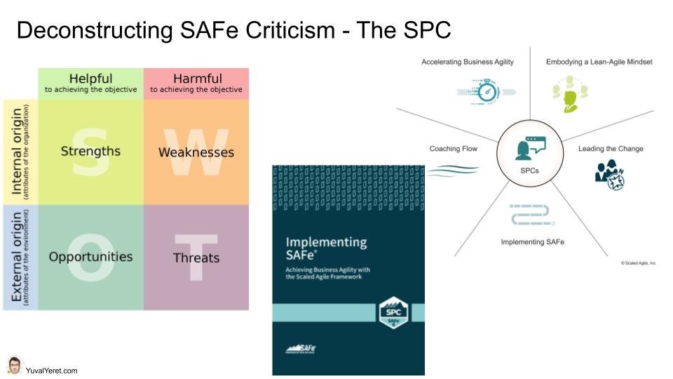 Deconstructing SAFe Criticism - Focusing on the SPC role